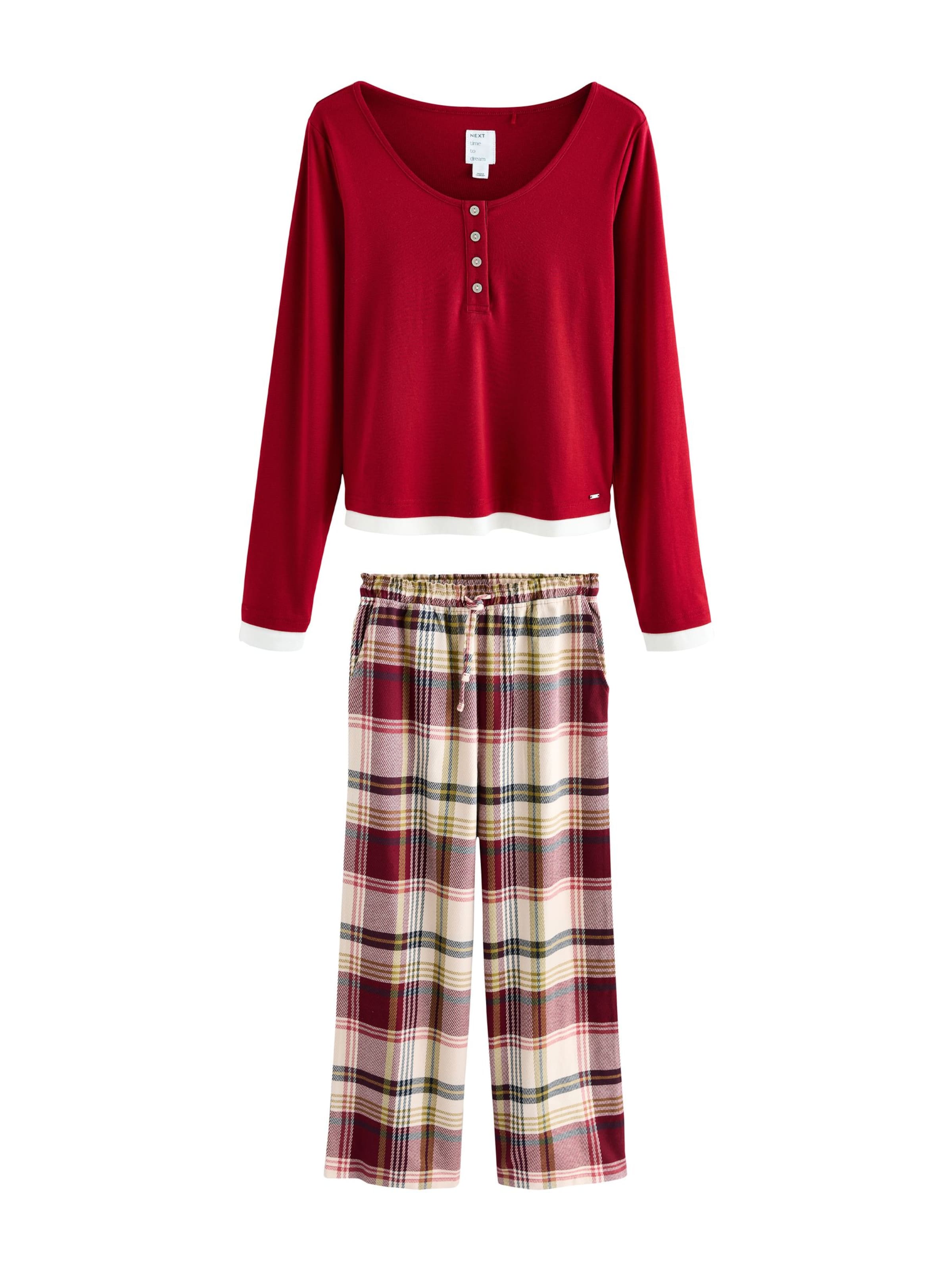 Next Pyjamas i röd: framsida