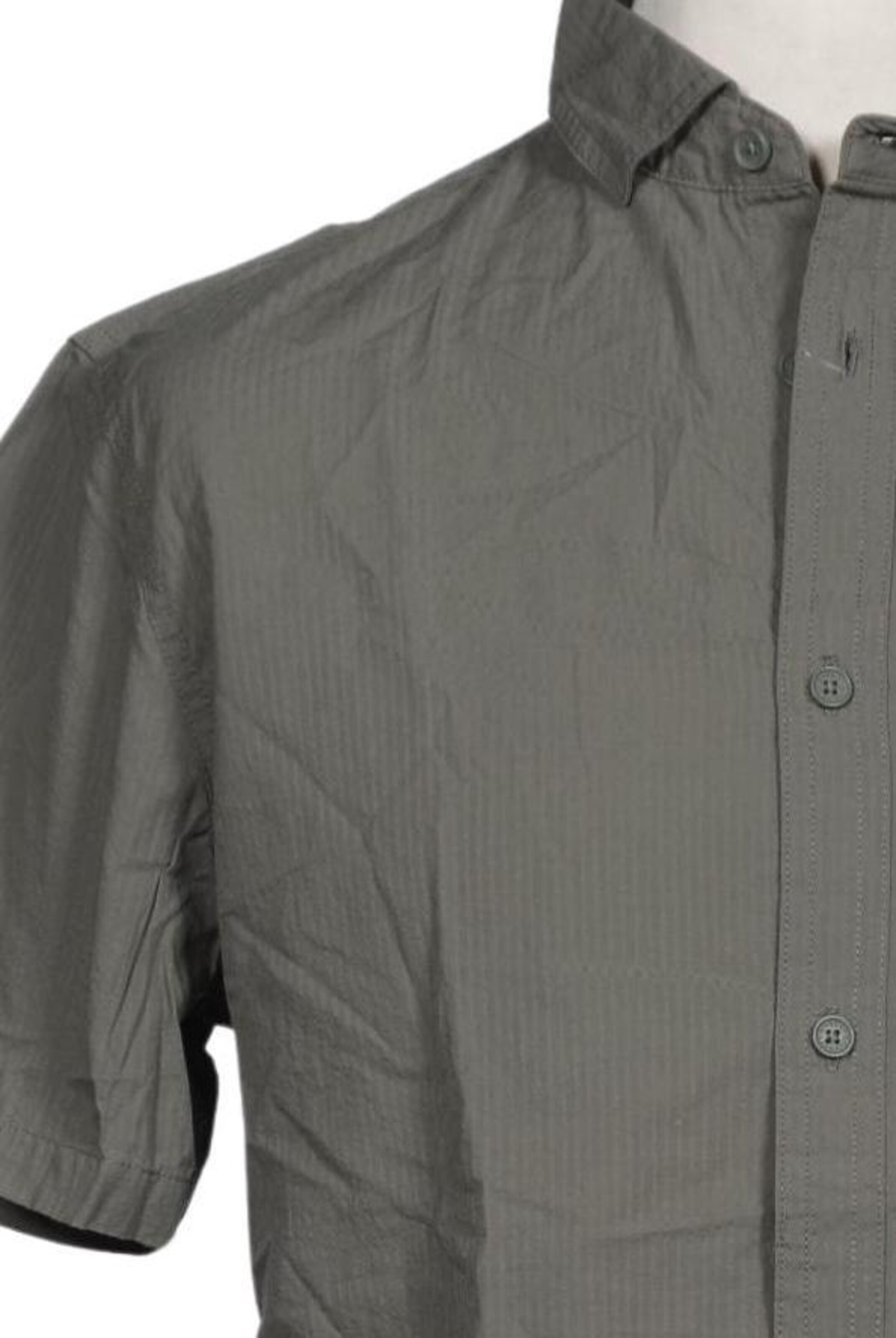 ARMANI EXCHANGE Button Up Shirt in M in Grey