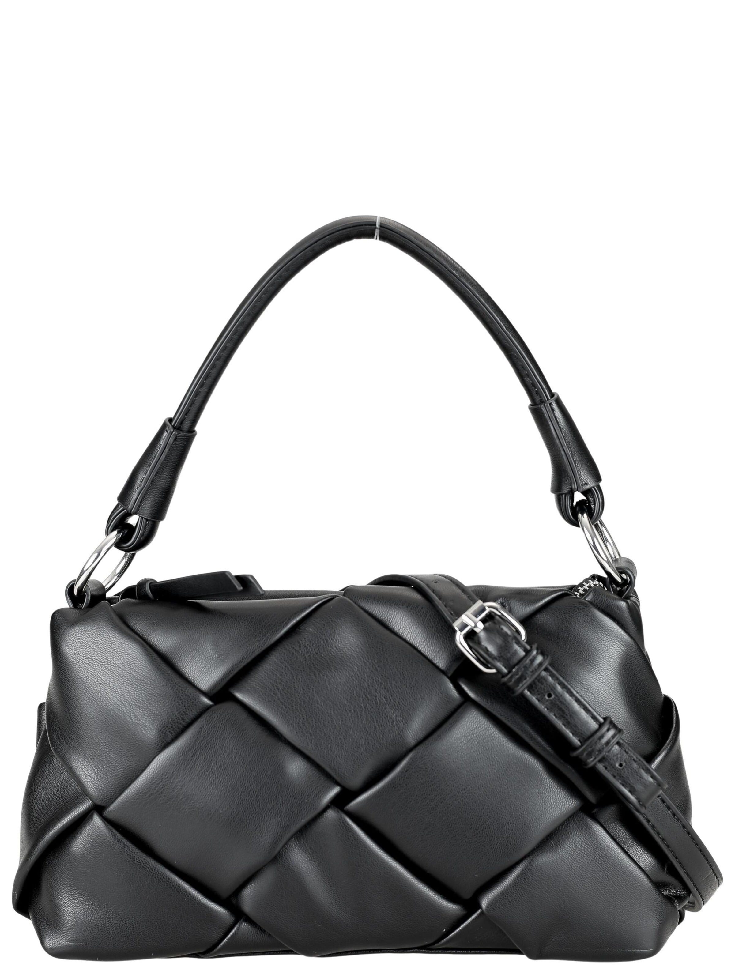 COLLEZIONE ALESSANDRO Shoulder Bag 'Giorgia' in Black: front