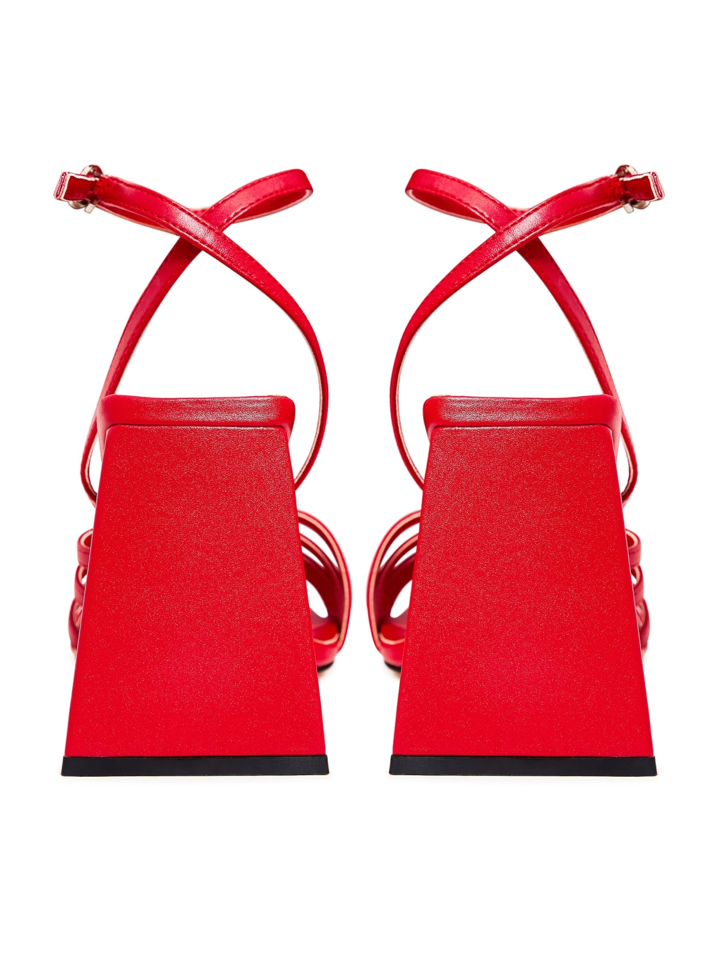 CESARE GASPARI Sandale in Rot
