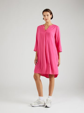 Sublevel Shirt Dress in Pink: front