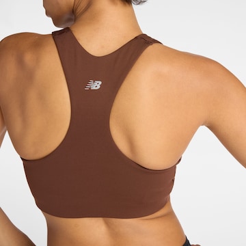 new balance - Bustier Sujetador deportivo en marrón