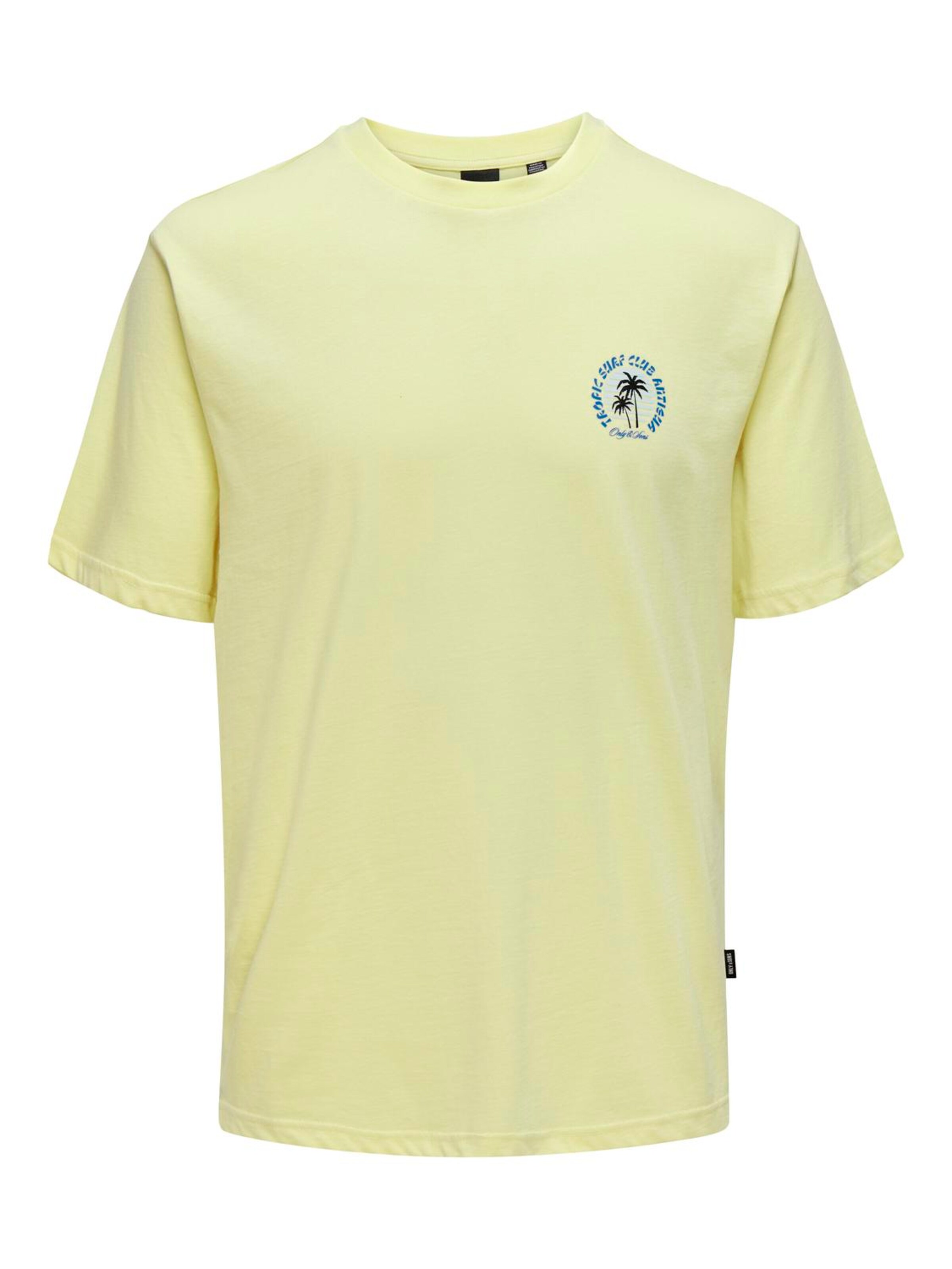 Only Sons Camiseta MARLOWE en Amarillo Pastel ABOUT YOU