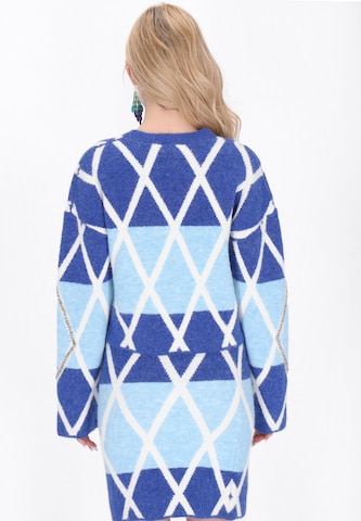 Pull-over IZIA en bleu