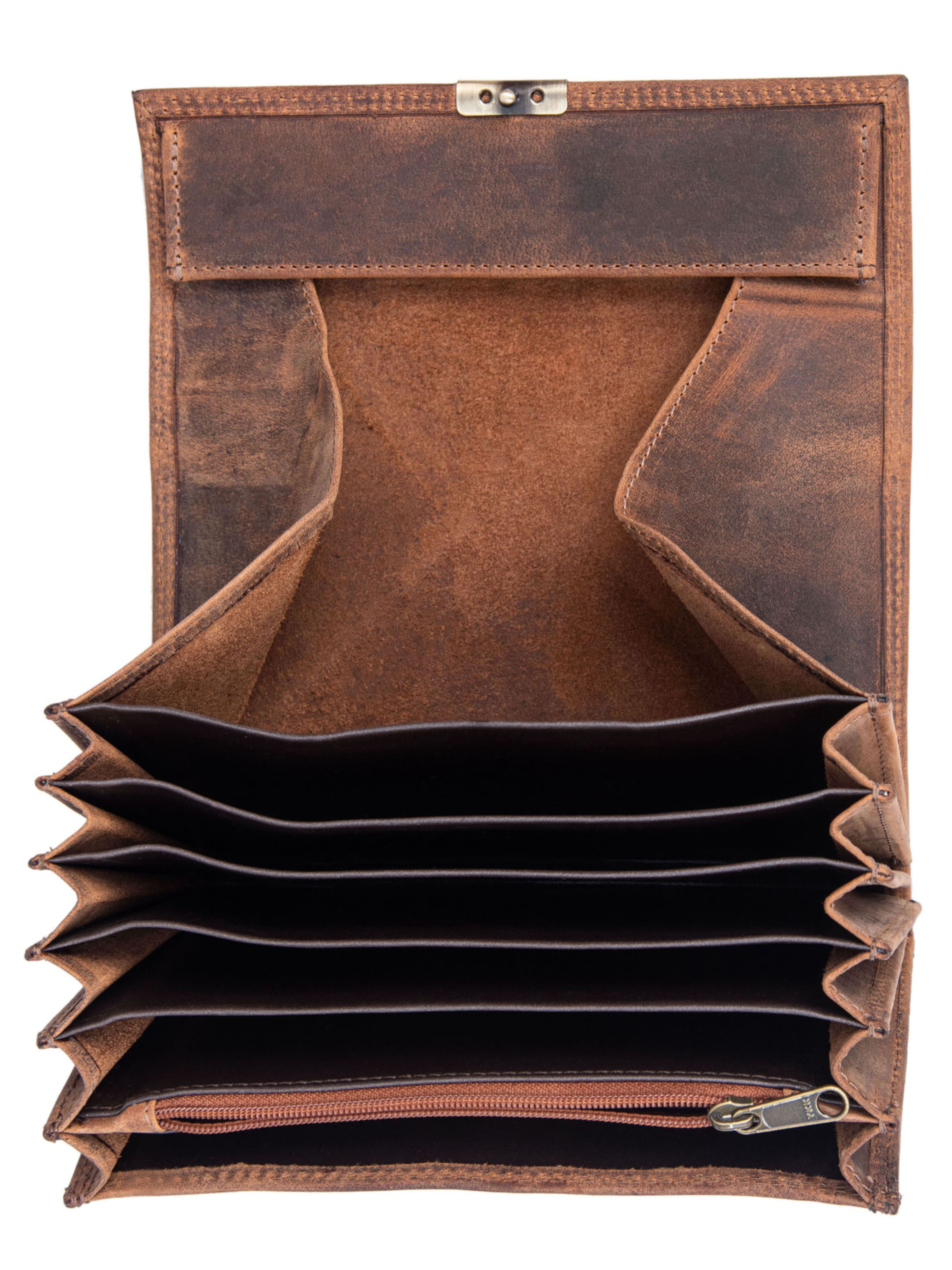 Benthill Wallet 'Waiter' in Brown