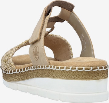 Rieker Pantolette in Beige