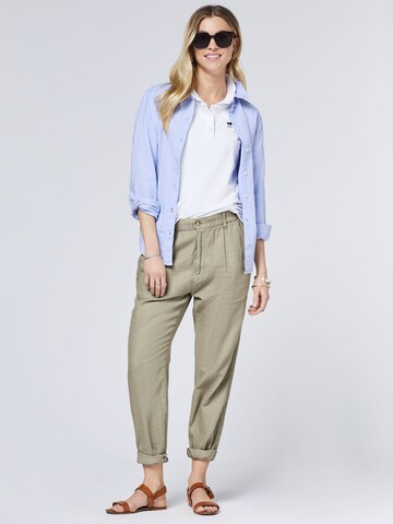 Polo Sylt Polo ' im puristischen Design mit Logo-Stickerei ' in Weiß