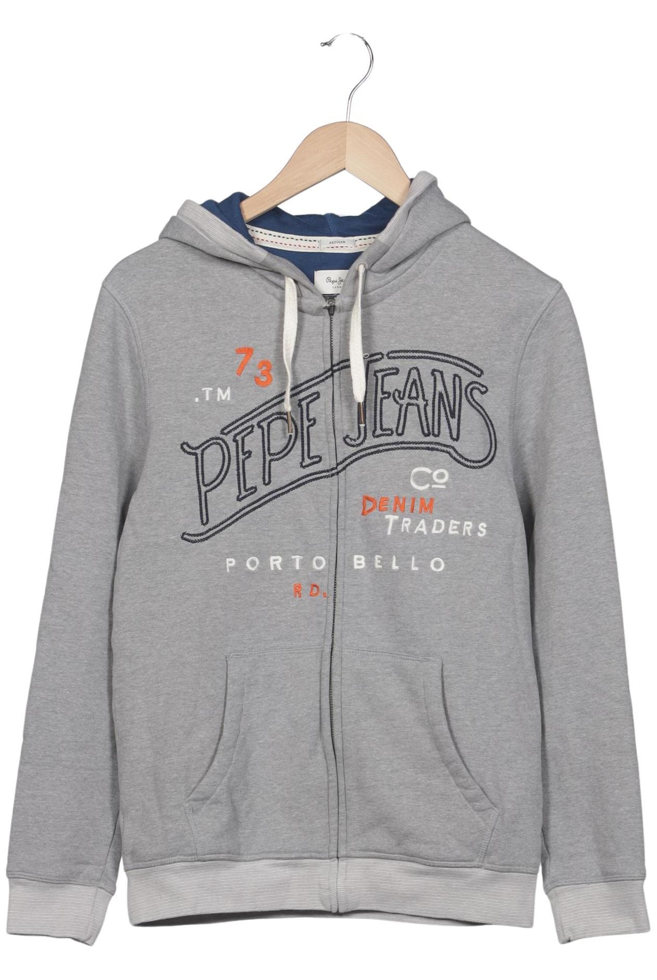 Pepe Jeans Sweatshirt & Zip-Up Hoodie in S in Grey: front