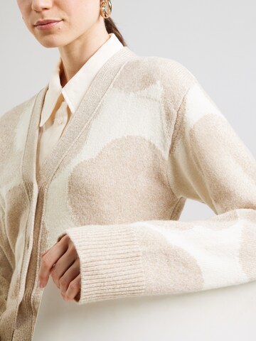 Cardigan 'KUMMA' Marimekko en beige