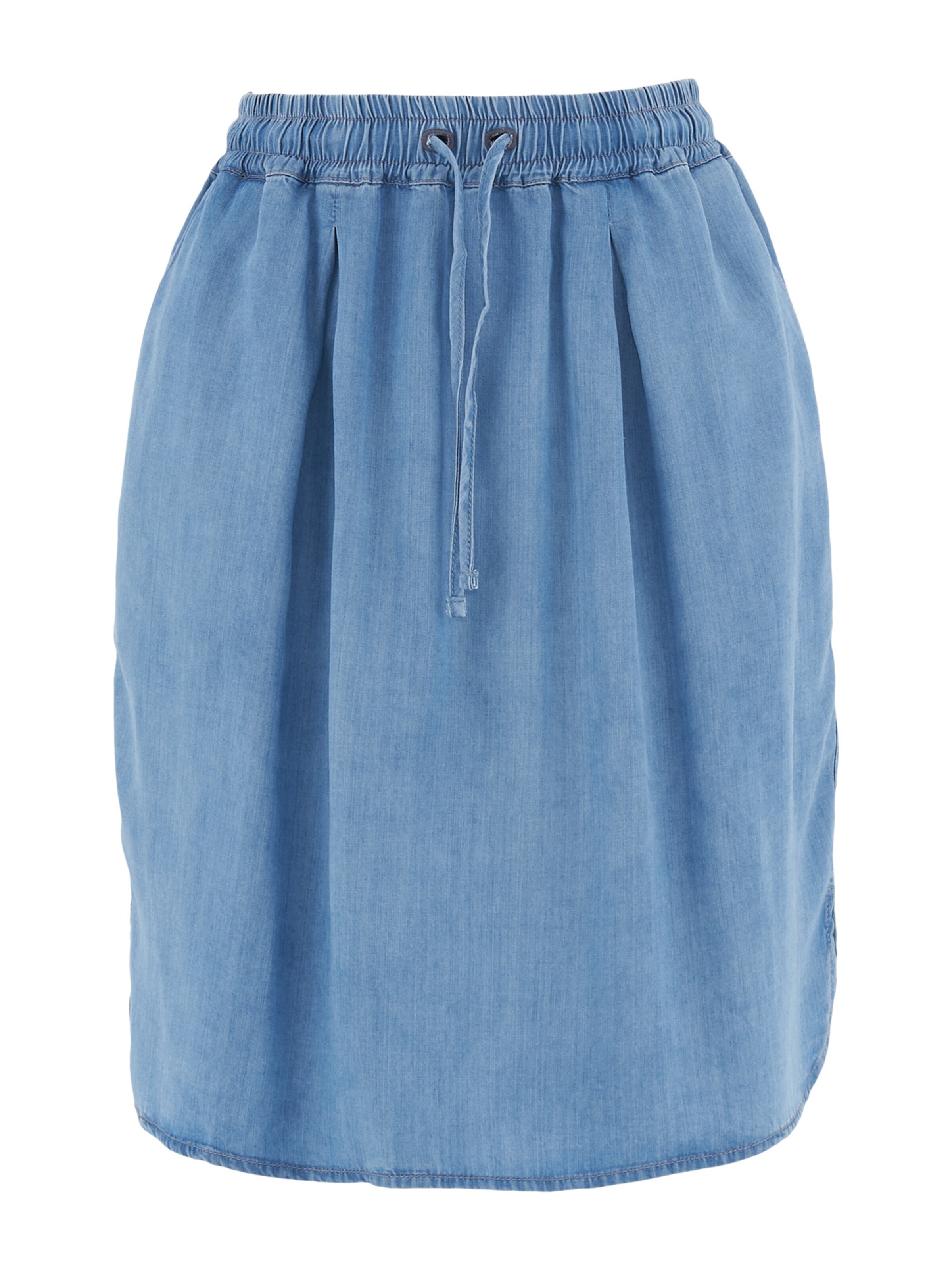 Organication Skirt in Blue: front