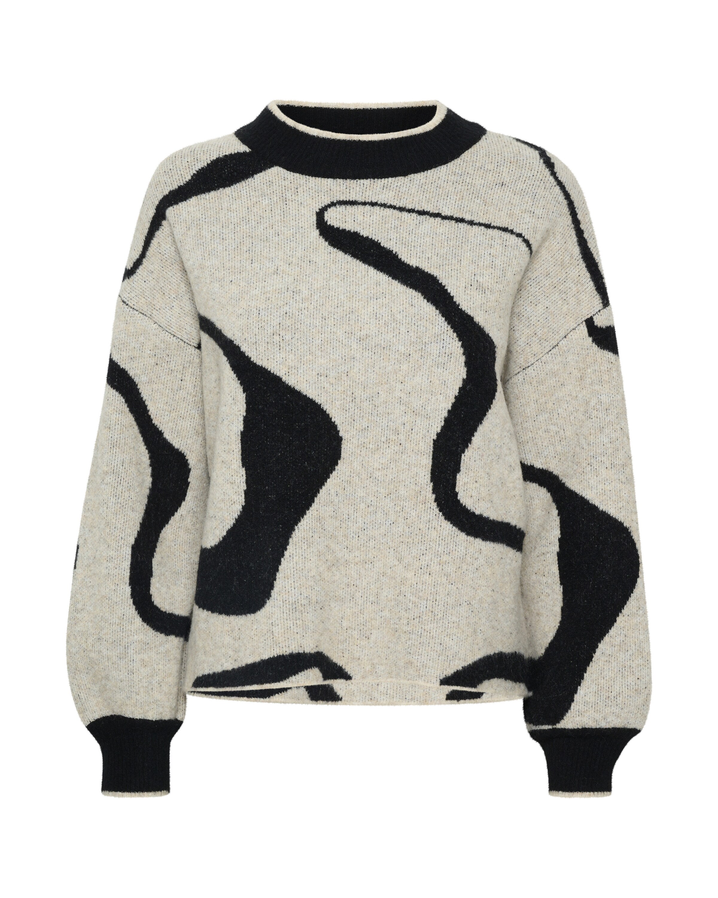 Kaffe Sweater 'Wilma' in Beige: front