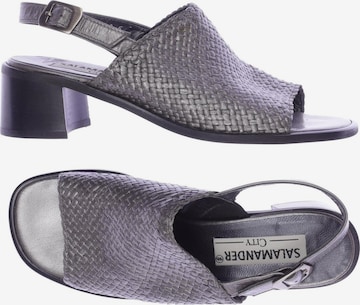 SALAMANDER Sandals & High-Heeled Sandals in 35 in Silver: front