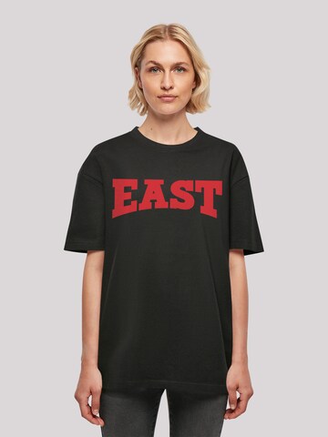 Maglia extra large 'Disney High School Musical East High' di F4NT4STIC in nero: frontale