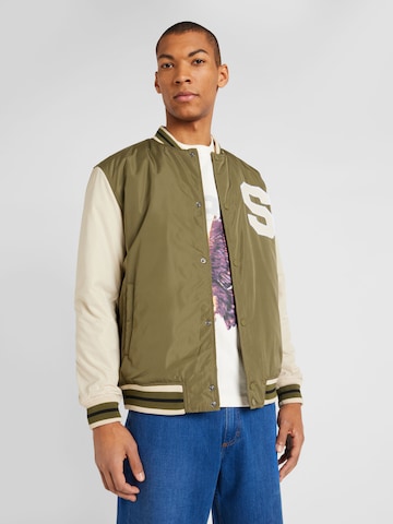 Veste mi-saison 'ORVEY' Only & Sons en vert : devant