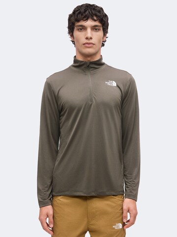 THE NORTH FACE Sportpullover in Grün: Vorderseite