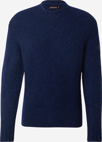 NAPAPIJRIPulover 'D-VELAN' - plava boja: prednji dio