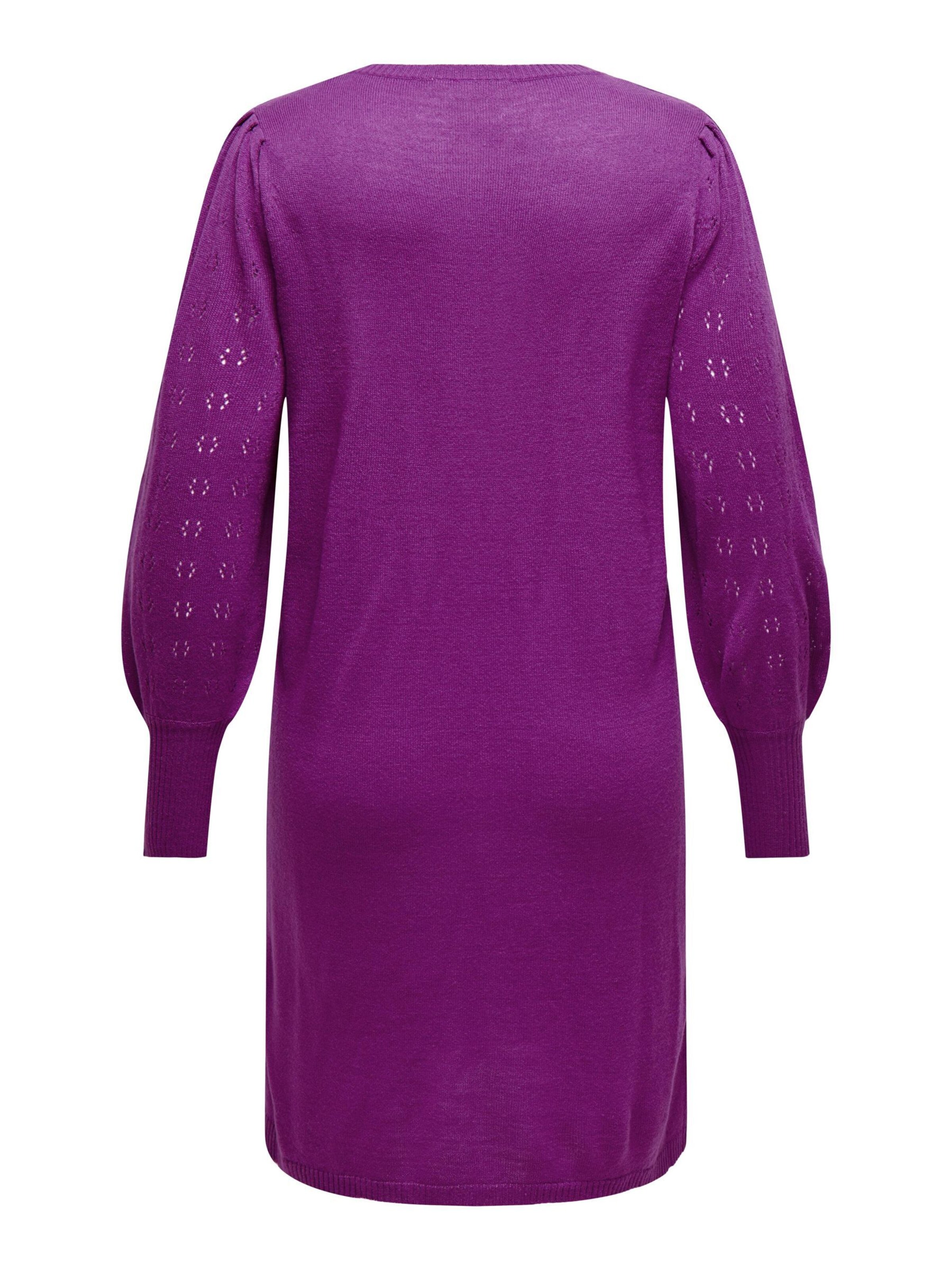 ONLY Carmakoma Knit dress in Purple