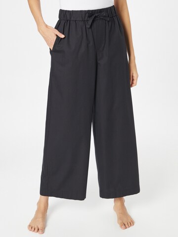 IVY OAK Pajama Pants 'PALOMA' in Black: front