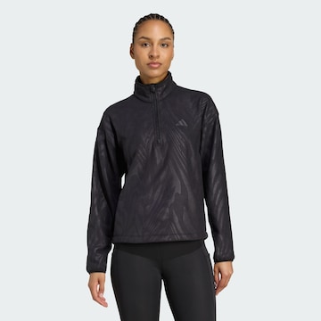 Pull-over de sport 'Aop' ADIDAS PERFORMANCE en noir : devant