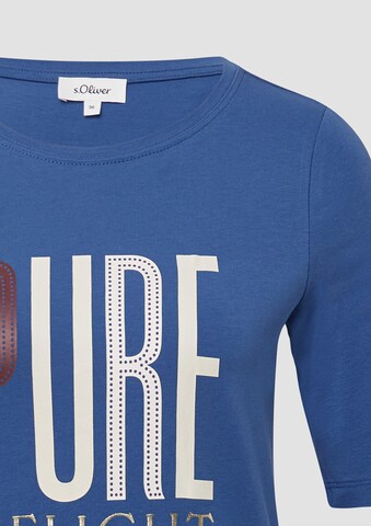 T-shirt s.Oliver en bleu