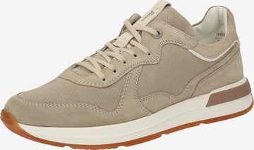 SIOUX Sneakers laag 'Rojaro' in Beige: voorkant