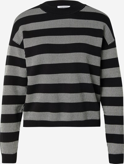 ESPRIT Sweater majica u crna / bijela, Pregled proizvoda