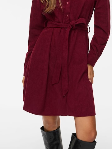 Abito camicia 'VIElsa' di VILA in rosso