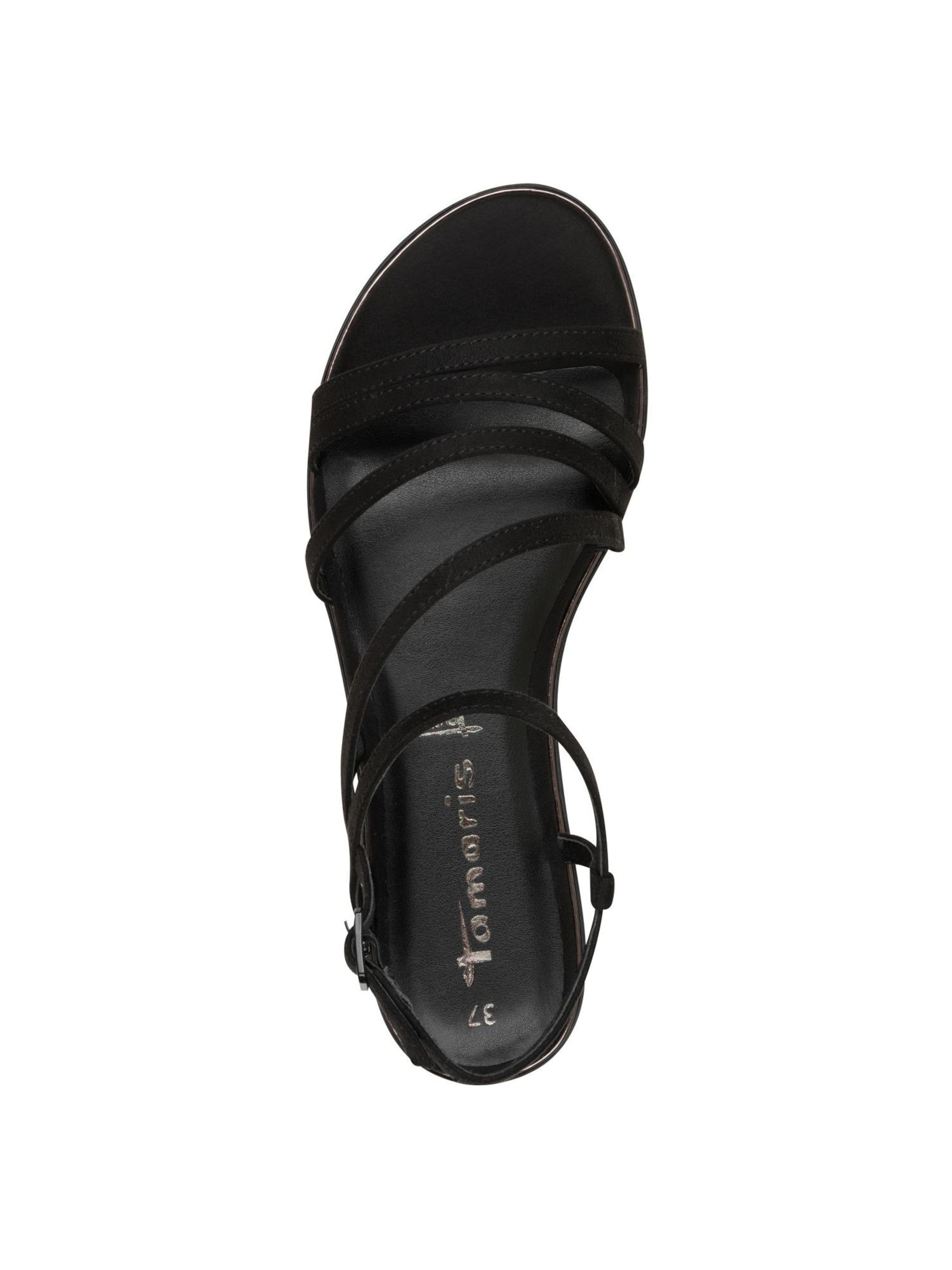 Sandales Tamaris en noir