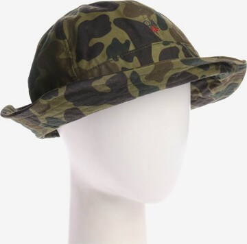 Barbour Mütze L in Grün: Vorderseite