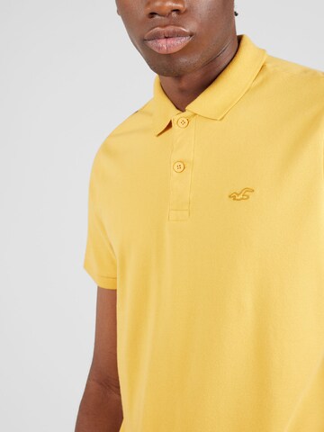 HOLLISTER Poloshirt in Gelb