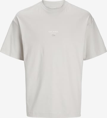 JACK & JONES T-Shirt 'JJEURBAN EDGE STUDIO' in Grau: Vorderseite