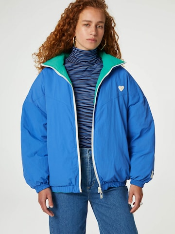 Fabienne Chapot Between-Season Jacket 'Mika' in Blue: front