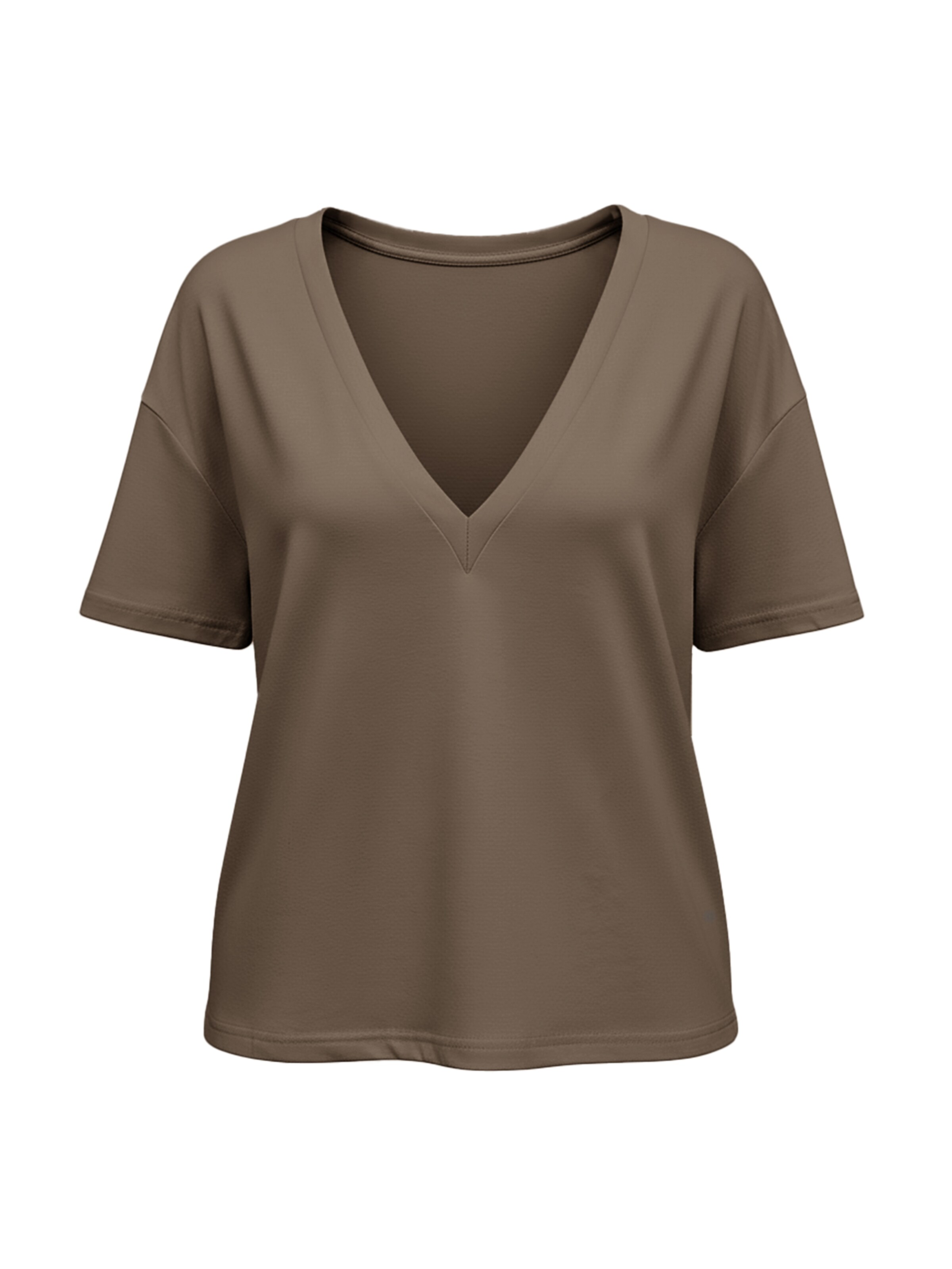 Imily Bela Μπλουζάκι σε καφέ: μπροστά