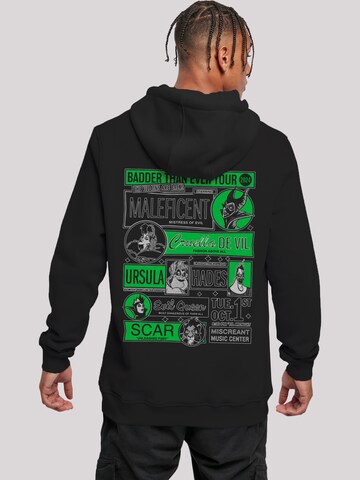F4NT4STIC Sweatshirt 'Villians Are Back' in Schwarz: Vorderseite