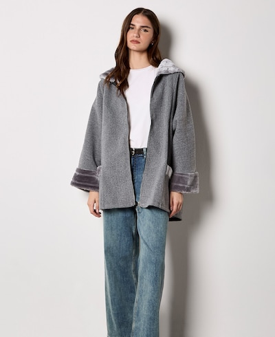 Apricot Zip Fleece Jacket ' ' in grau, Produktansicht