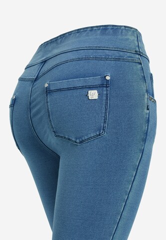 Freddy Skinny Leggings in Blue