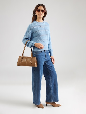 VERO MODA Pulóver 'VMLONA' - kék