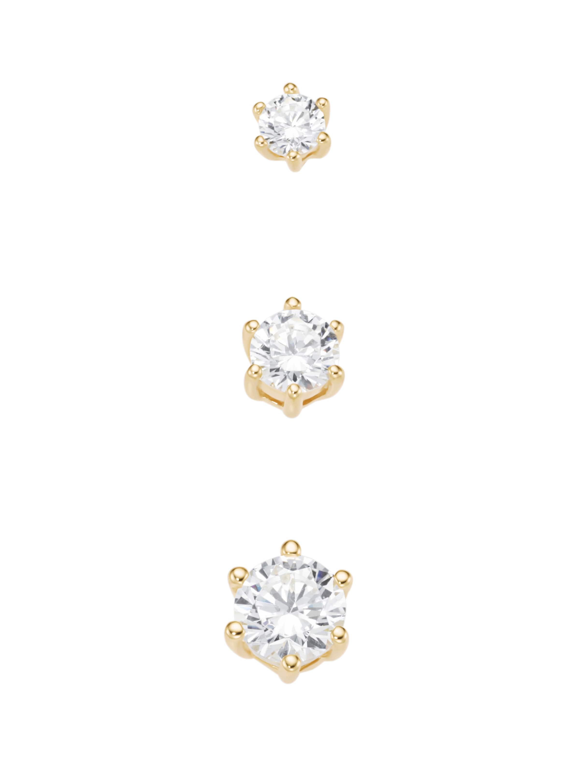 Orecchini di Smart Jewel in oro: frontale