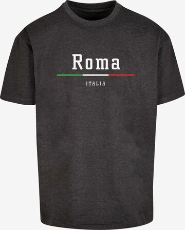 Maglietta 'Roma X' di Merchcode in grigio: frontale