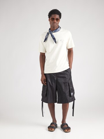 JACK & JONES Футболка 'JORALMERIA WORLD' в Белый