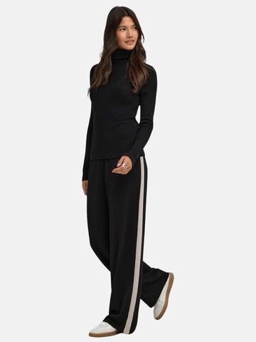 JDY Wide Leg Hose 'JDY JDYGEGGO LIFE WIDE PANEL PANT JRS PANTALONE'‌‌‌‌‌‌ in Schwarz