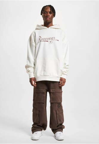 ROCAWEAR Sweatshirt 'Rocroc' in White