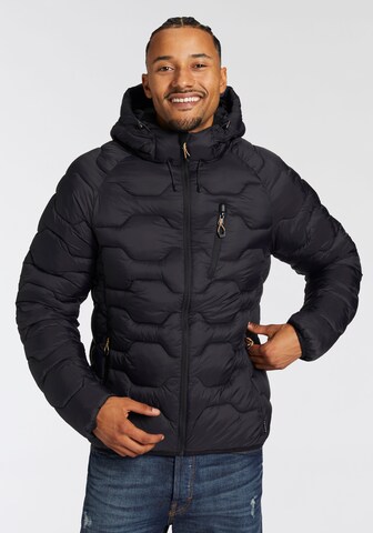 ICEPEAK Winter Jacket 'BRANCH' in Black: front