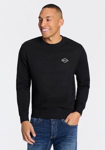 REPLAY Sweatshirt in Schwarz: Vorderseite