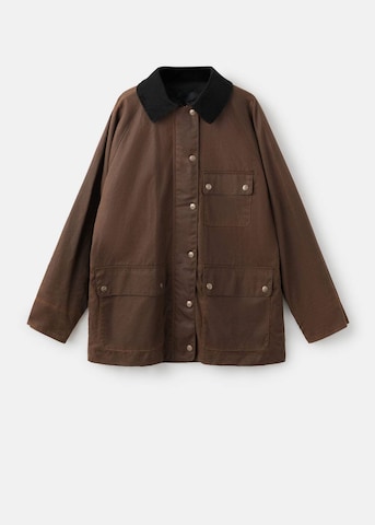 MANGO Winter Parka 'England' in Brown