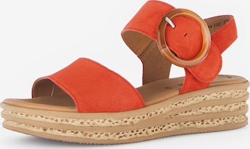GABOR Sandals in Orange: front
