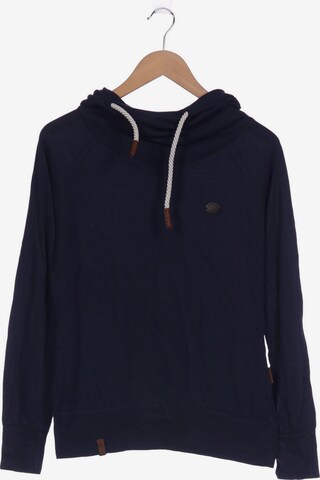 naketano Sweatshirt & Zip-Up Hoodie in L in Blue: front