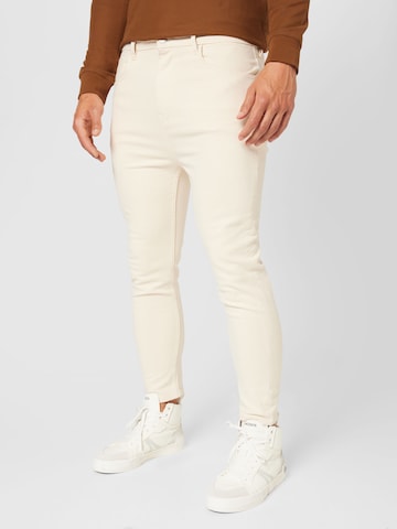ABOUT YOU Regular Jeans 'Ole' in White: front