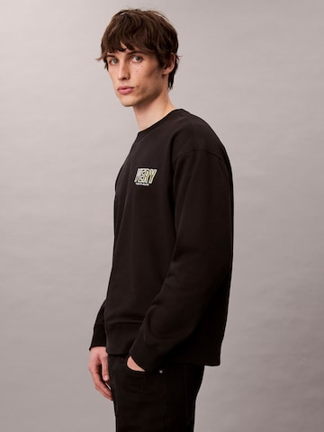 Calvin Klein Jeans Sweatshirt i svart