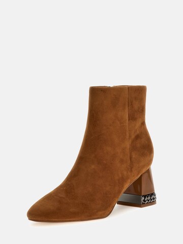 GUESS Ankle Boots 'Fiddle' in Brown